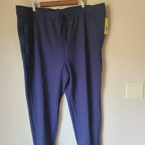 All in Motion Textured Knit Jogger Blue